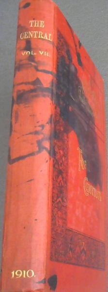 Image for The Central : Volume 7 No. 20. , edited on behalf of the City Guilds of London Central Technical College Old Students' Association The Central : Volume 7 No. 20. , edited on behalf of the City Guilds of London Central Technical College Old Students' Association