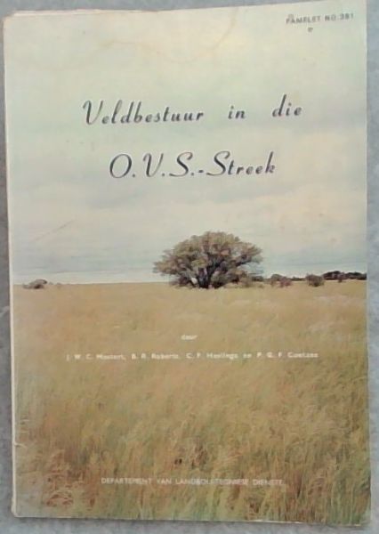 Veldbestuur in die O.V.S.-Streek