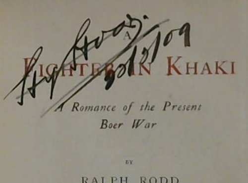 Fighter in Khaki : A Romance of the Present Boer War