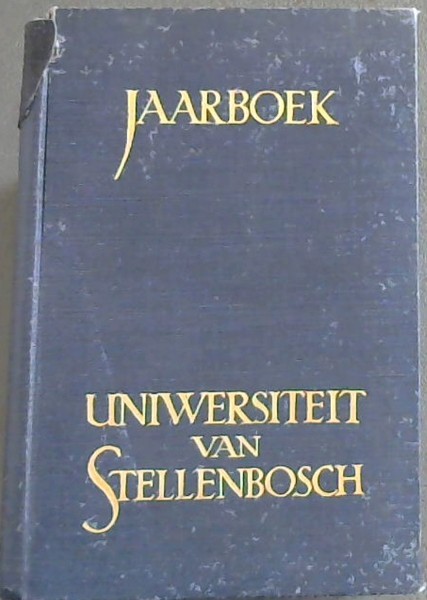 Jaarboek: Uniwersiteit van Stellenbosch