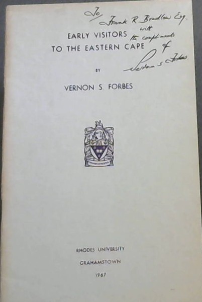 Early Visitors to the Eastern Cape