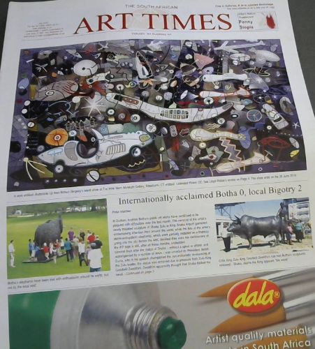 The South African Art Times. July 2010