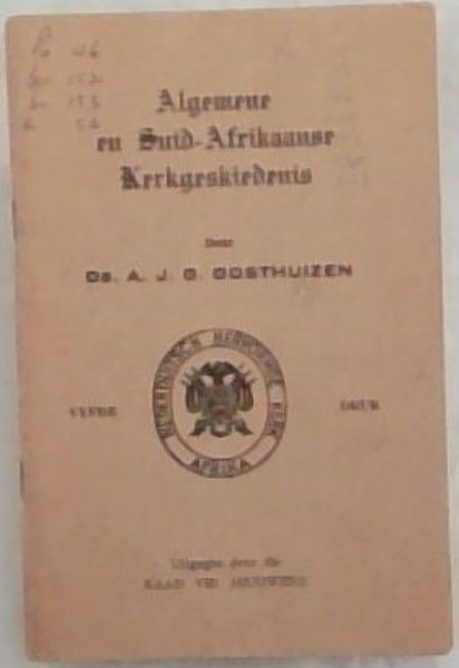 Algemene en Suid-Afrikaanse Kerkgeskiedenis