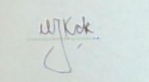 Wederwoord [signed]