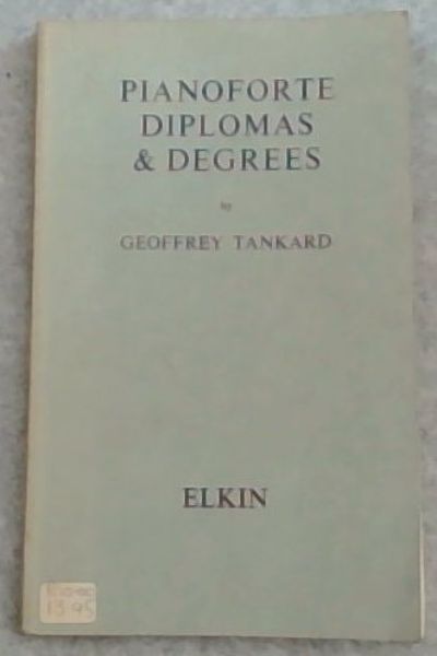 Pianoforte Diplomas & Degrees