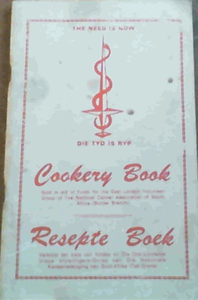 Cookery Book; Resepte Boek