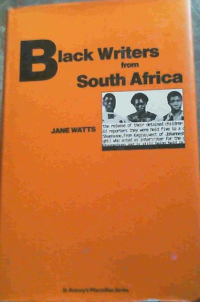 Black Writers from South Africa