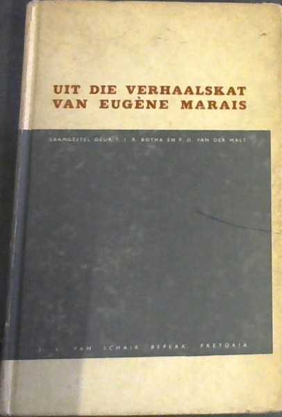 Image for Uit die Verbaalskat van EUGENE MARAIS Uit die Verbaalskat van EUGENE MARAIS
