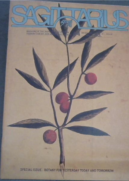 Sagittarius : Magazine of the South African Museum - December 1989 . Volume 4 No. 4