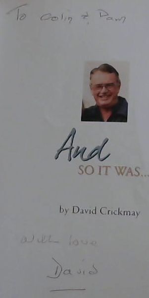 Image for And So It Was. And So It Was.