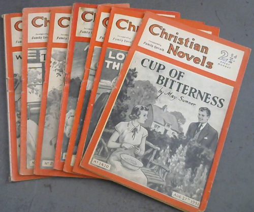 Christian Novels magazines (7 volumes, No. 2420, 2423, 2424, 2425, 2428, 2429, 2435)