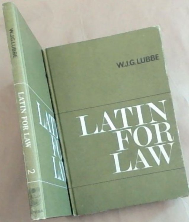 Latin for Law. 2 volumes
