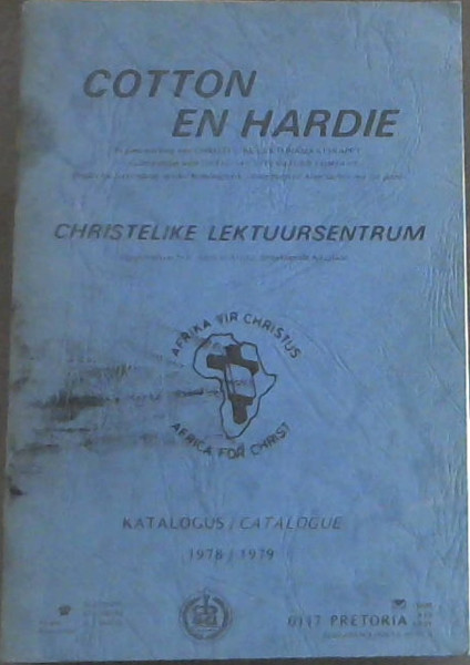 Cotton en Hardie; Christelike Lektuursentrum - Catalogue 1978 - 1979