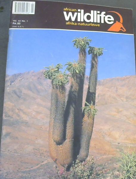 African Wildlife afrika-natuurlewe: Volume 44, No. 1 only, January/February 1990