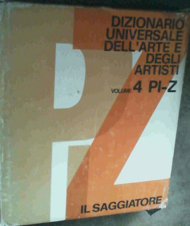 Dizionario Universale Dell' Arte e Degli Artisti : Volume Quarto
