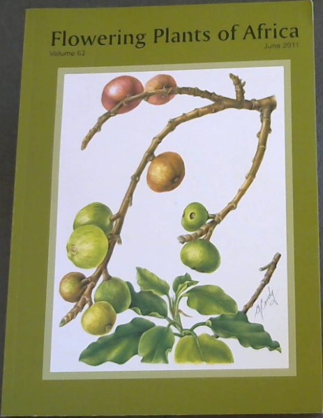 Flowering Plants of Africa - A magazine containing colour plates with descriptions of flowering plants of Africa and neighbouring islands (Volume 62)