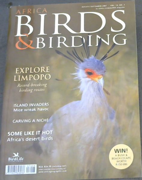 Africa Birds & Birding: Volume 12, No. 4 only, August/September 2007