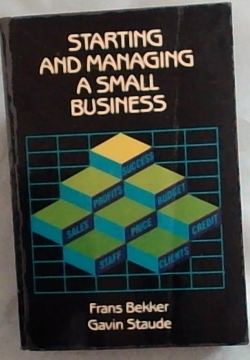 Starting and Managing a Small Business