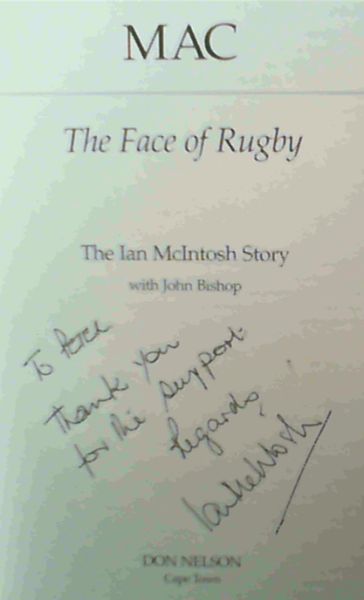 Mac : The Face of Rugby