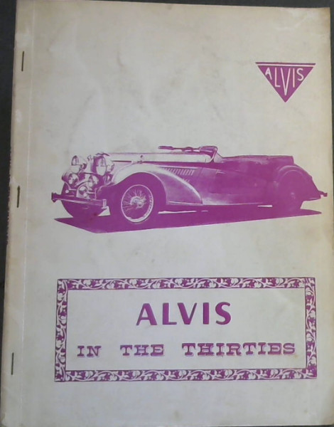 Alvis in the Thirties