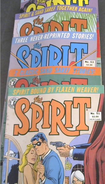 The Spirit. (5 issues) No. 51 to 55
