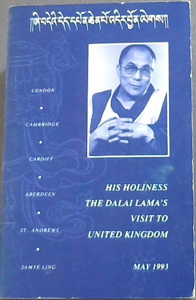 His Holiness The Dalai Lama's Visit to United Kingdom. May 1993