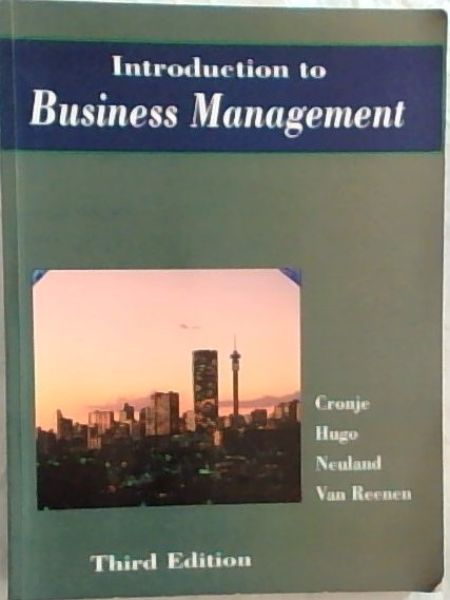 Introduction To Business Management