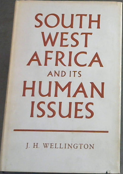 South West Africa and its Human Issues
