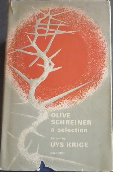 Olive Schreiner : A Selection