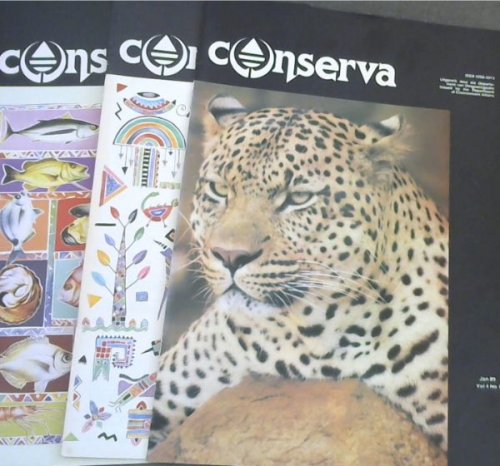Conserva: Volume 4. Nos. 1- Jan; 5- Sept; 6- Nov; 1989