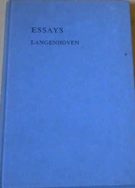 Essays uit Versamelde Werke
