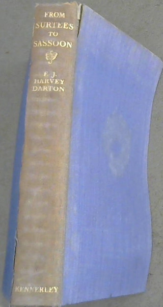Image for From Surtees to Sassoon : Some English Contrasts (1838-1928) From Surtees to Sassoon : Some English Contrasts (1838-1928)