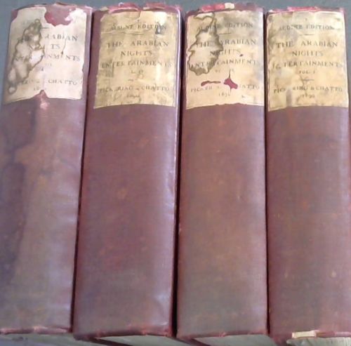 The Arabian Nights Entertainments (The Aldine Edition) - 4 volumes