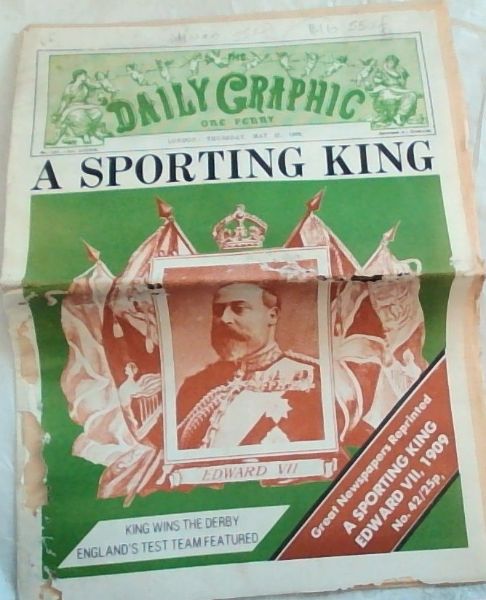 The Daily Graphic Newspaper. London. Thursday , May 27, 1909.