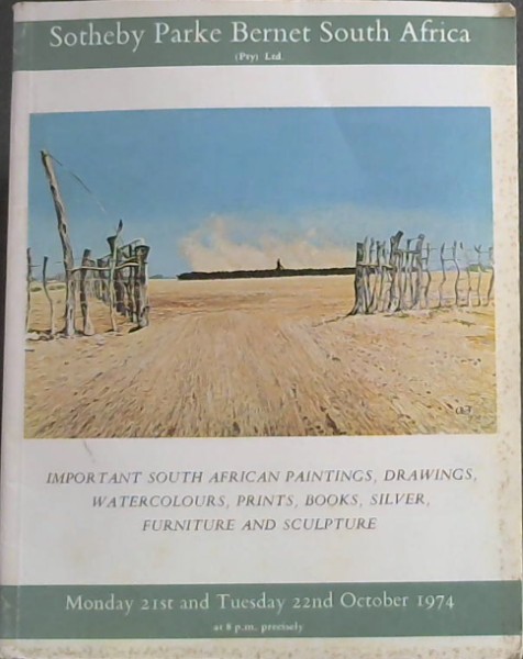 Important South African Paintings, Drawings, Watercolours, Prints, Books, Silver, Furniture and Sculpture