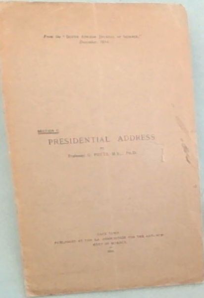 Presidential Address