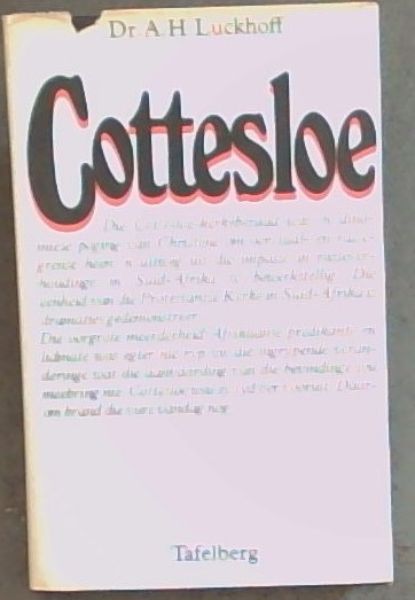 Cottesloe (Afrikaans Edition)