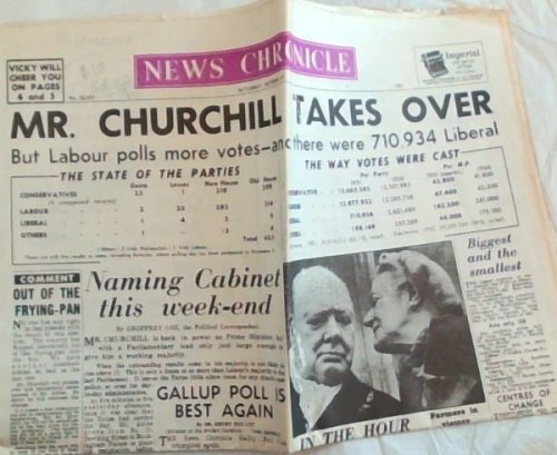 News Chronicle No. 32,887. Saturday, October 27, 1951