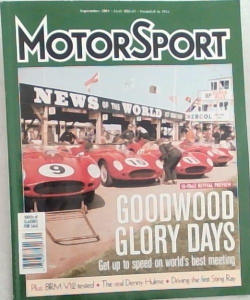 MotorSport: September 2003 Goodwood Revival Vol.LXXIX No.9