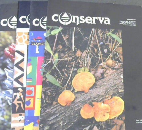 Conserva: Volume 2, Nos. 1-Feb; 3- June; 4- August; 4- October, 1987