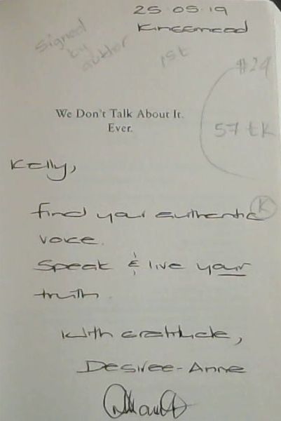 We Don't Talk About It. Ever.: A memoir. A girl who searched for love but found destruction instead.