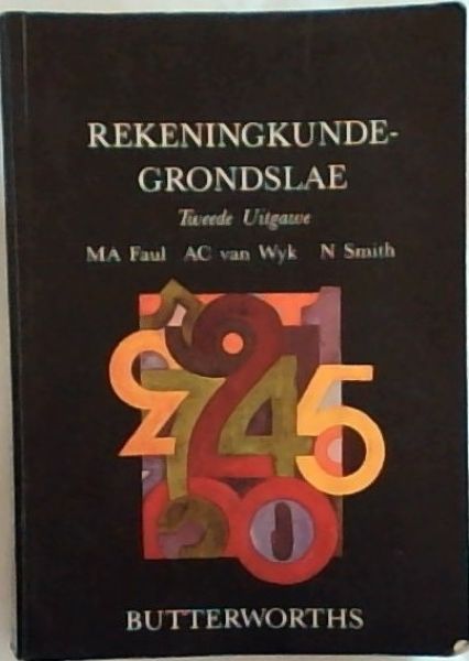 REKENINGKUNDE-GRONDSLAE - Tweede Uitgawe
