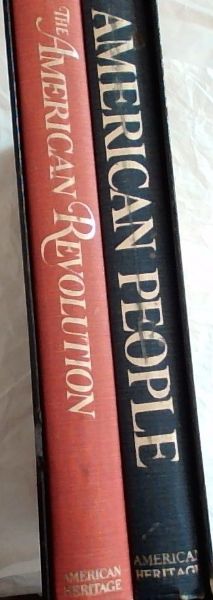 The American History of The American People & The American Heritage Book of the Revolution (2 volume set)