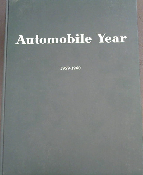 Automobile Year No. 7 : 1959 - 1960