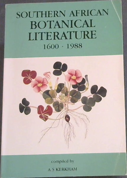 Southern African botanical literature, 1600-1988 (SABLIT) (Grey-bibliographies) - 16