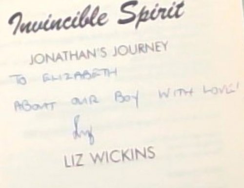 Invincible Spirit: Jonathan's Journey