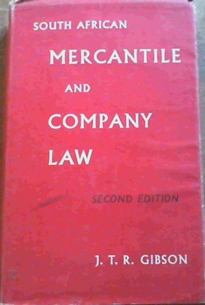 South African Mercantile & Company Law