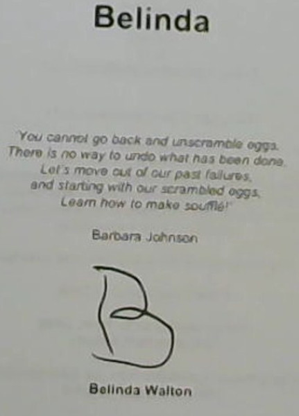 Belinda; The brave and inspiring story of the girl who never gave up