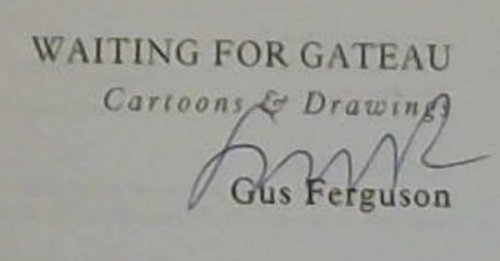 Waiting for Gateau (Cartoons and Drawings)