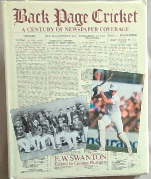 Back Page Cricket: A Century of Newspaper Coverage